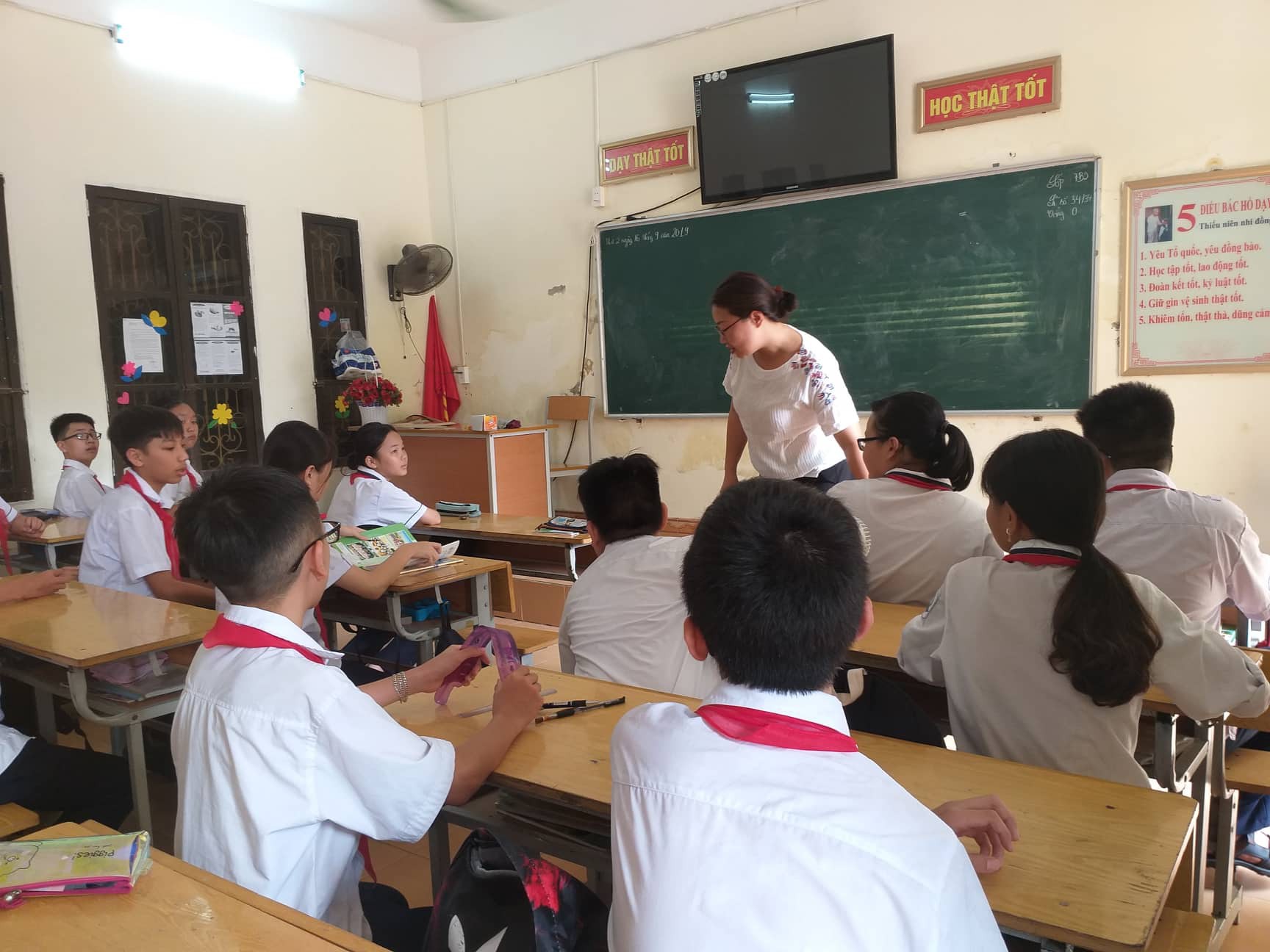 Gia sư vào lớp 7