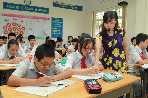 Gia sư vào lớp 8