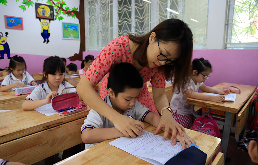 Gia sư vào lớp 3